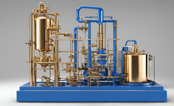 gold refining unit