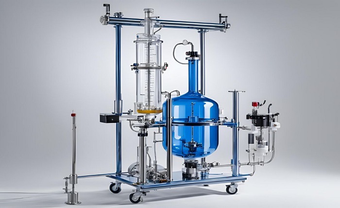 Jacketed Glass Reactor Vessel