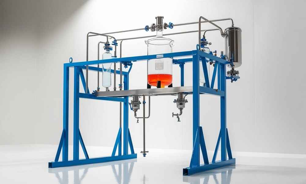 pilot scale glass reactor systems