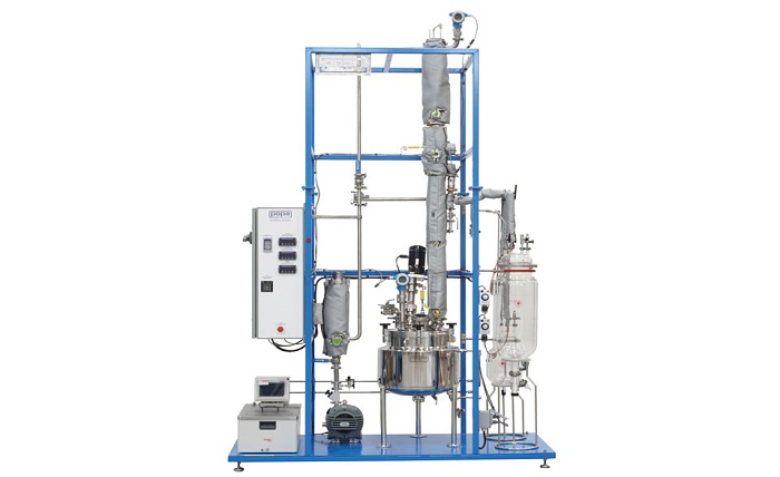 fractional distillation unit components