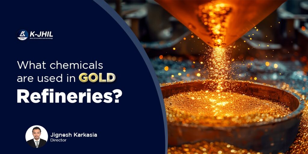 what chemicals are used in gold refineries