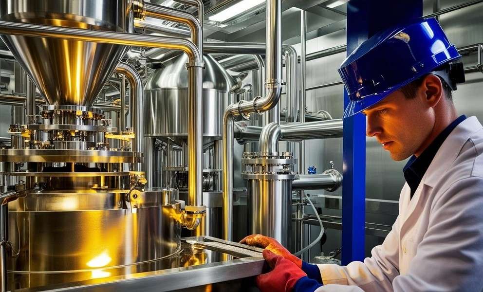 mining and purification of gold