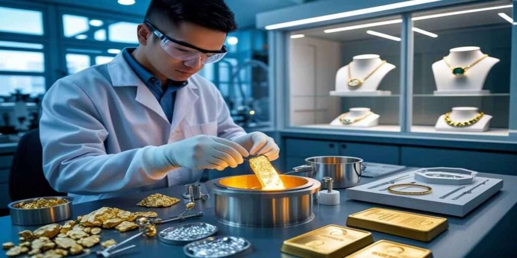 gold and silver refinery