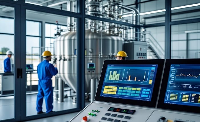 cstr pid control systems in a lab