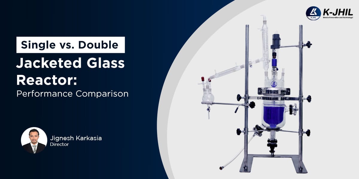single vs double jacketed glass reactor performance comparison