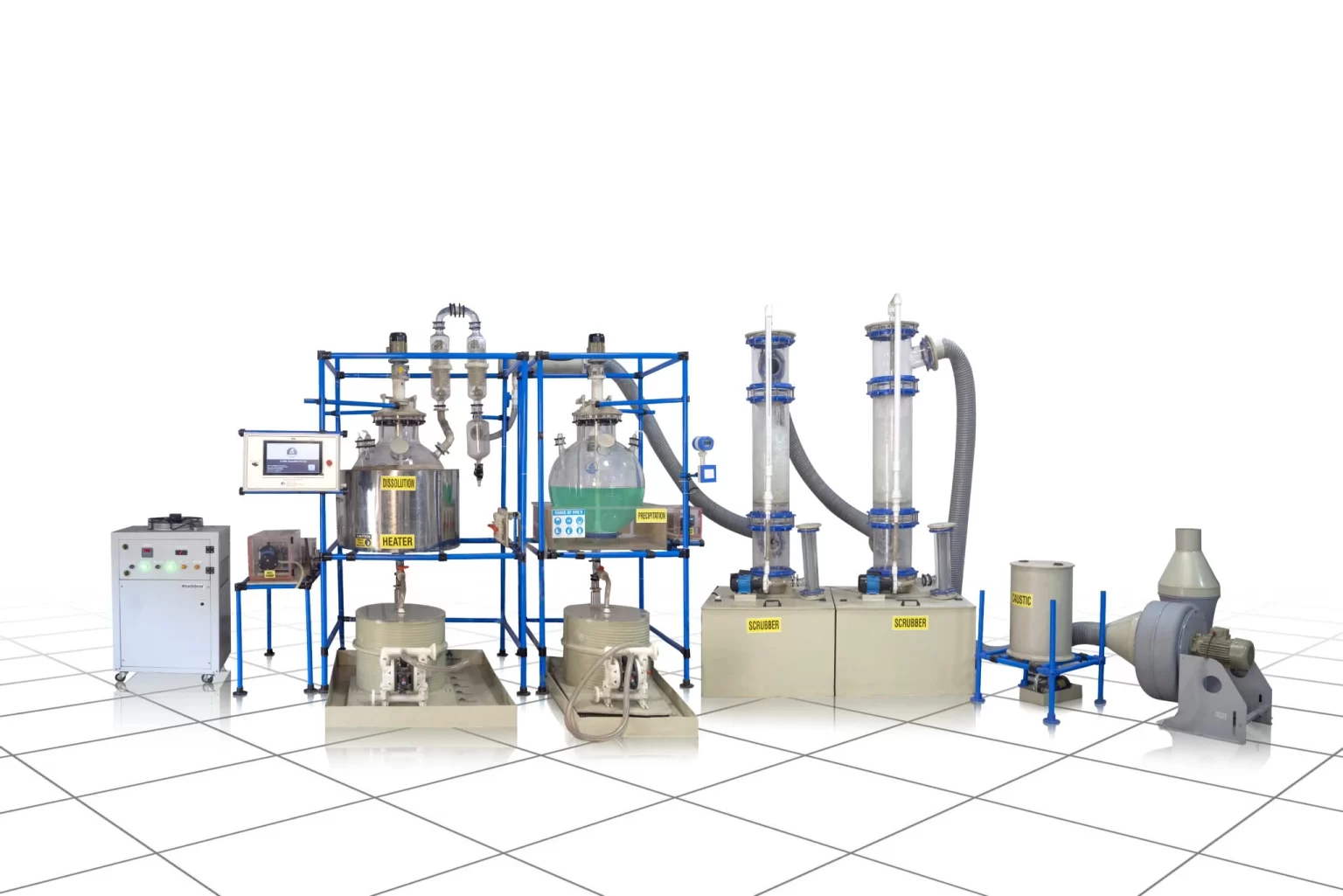 precious metals refinery system by kjhil for efficient gold, silver, and platinum refining