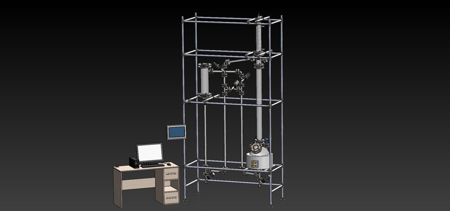 solid liquid extraction system used for solvent extraction in chemical and pharmaceutical industries