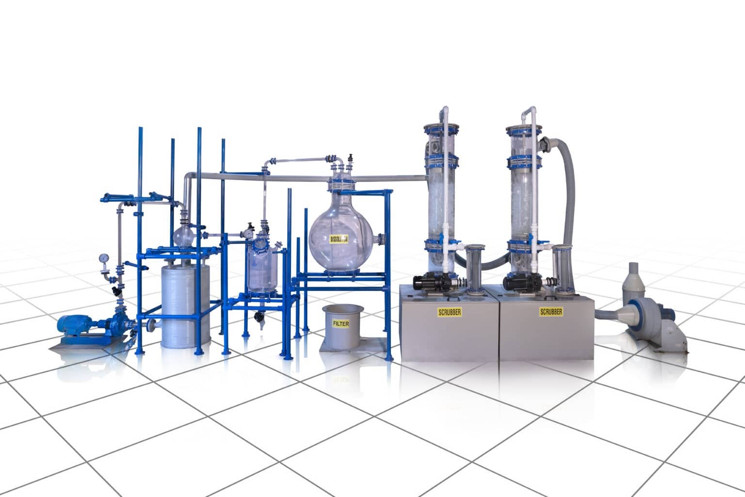 vacuum ejector system for chemical and pharmaceutical industries by KJHIL