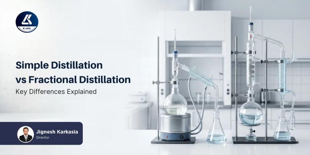 simple distillation vs fractional distillation